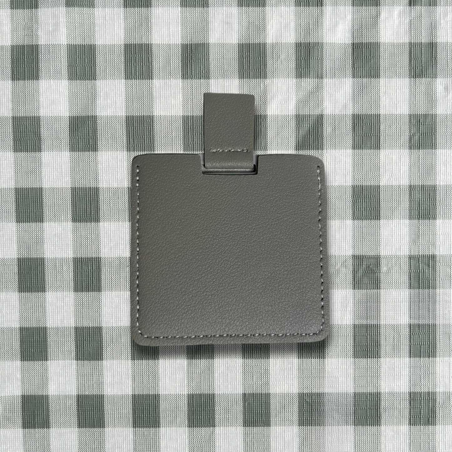 Personalised Vegan Leather Compact Mirror