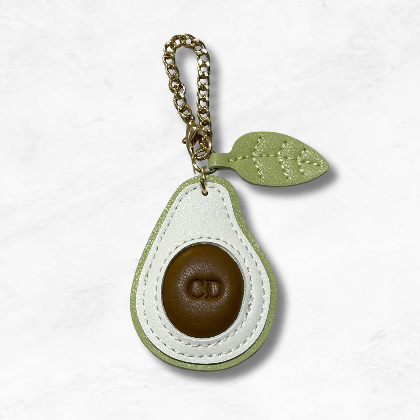 Personalised Avocado Bag Charm