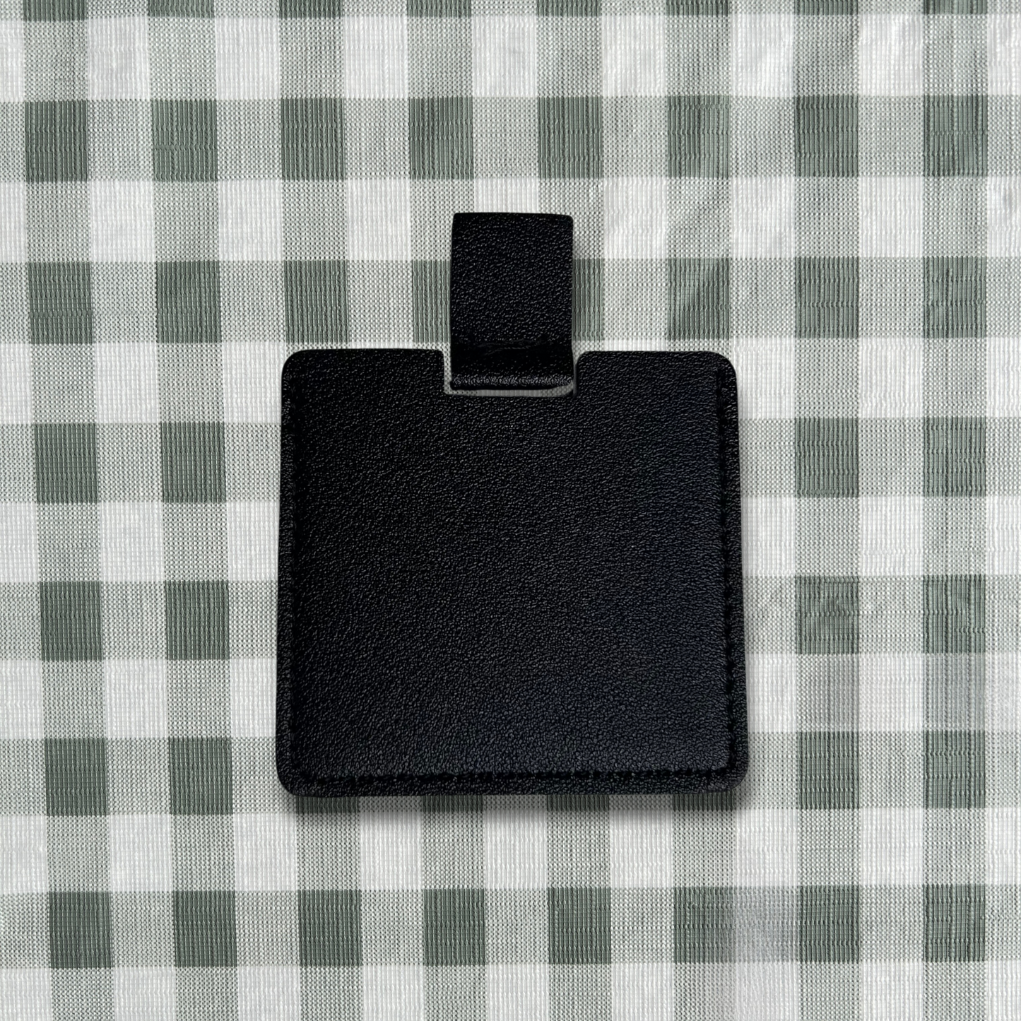 Personalised Vegan Leather Compact Mirror