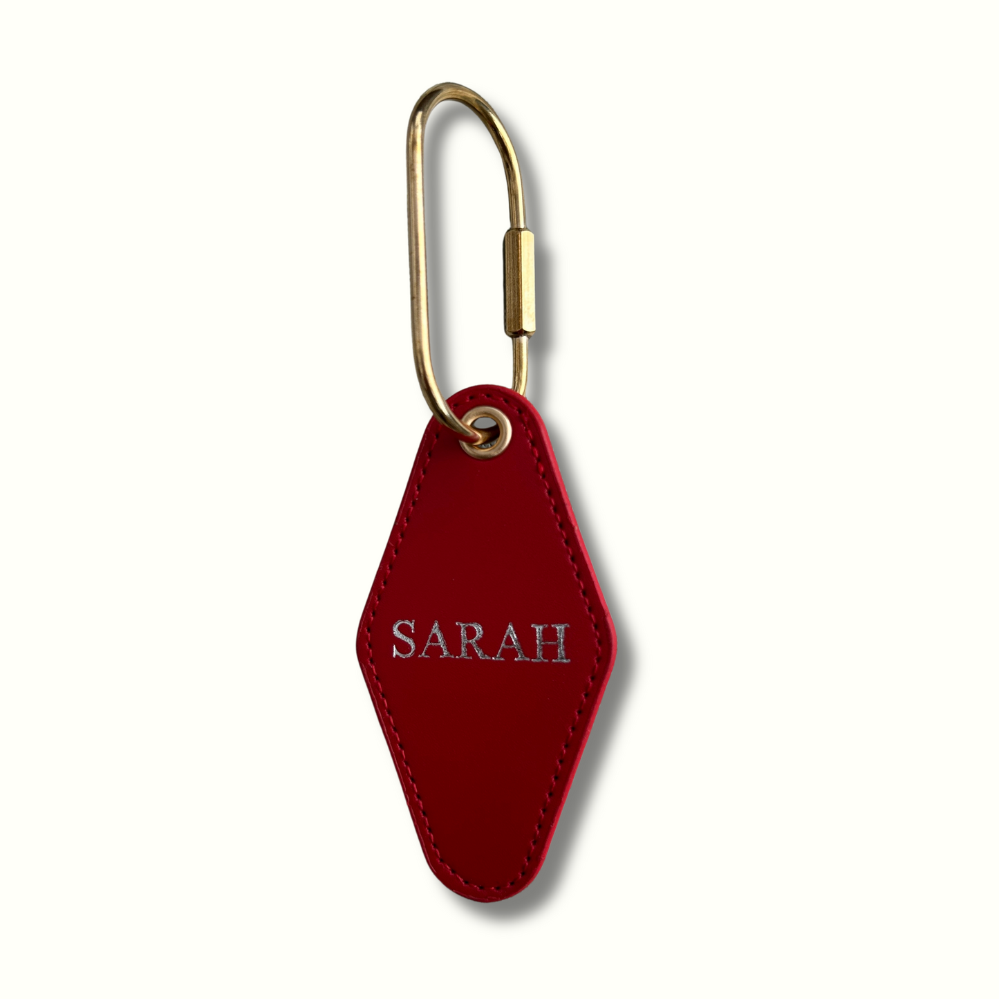 Personalised Diamond Carabiner Keychain