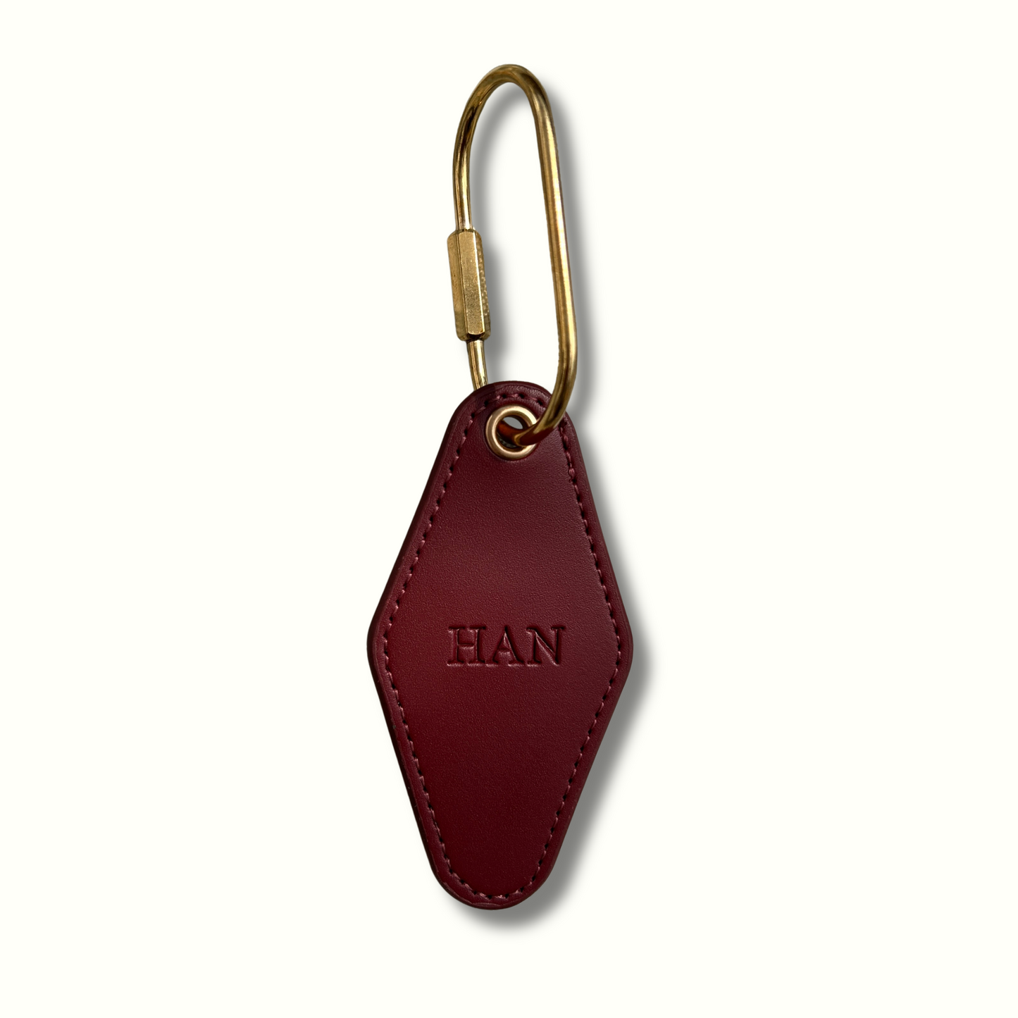 Personalised Diamond Carabiner Keychain