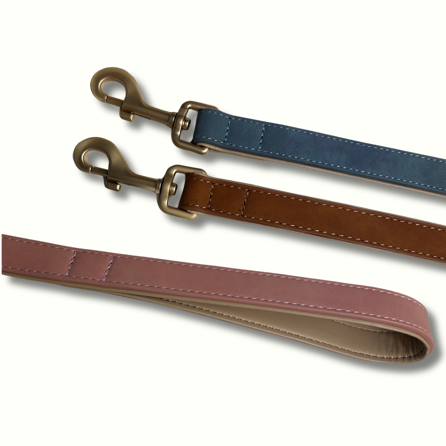 Personalised Vegan Suede Leather Dog Collar & Lead Set