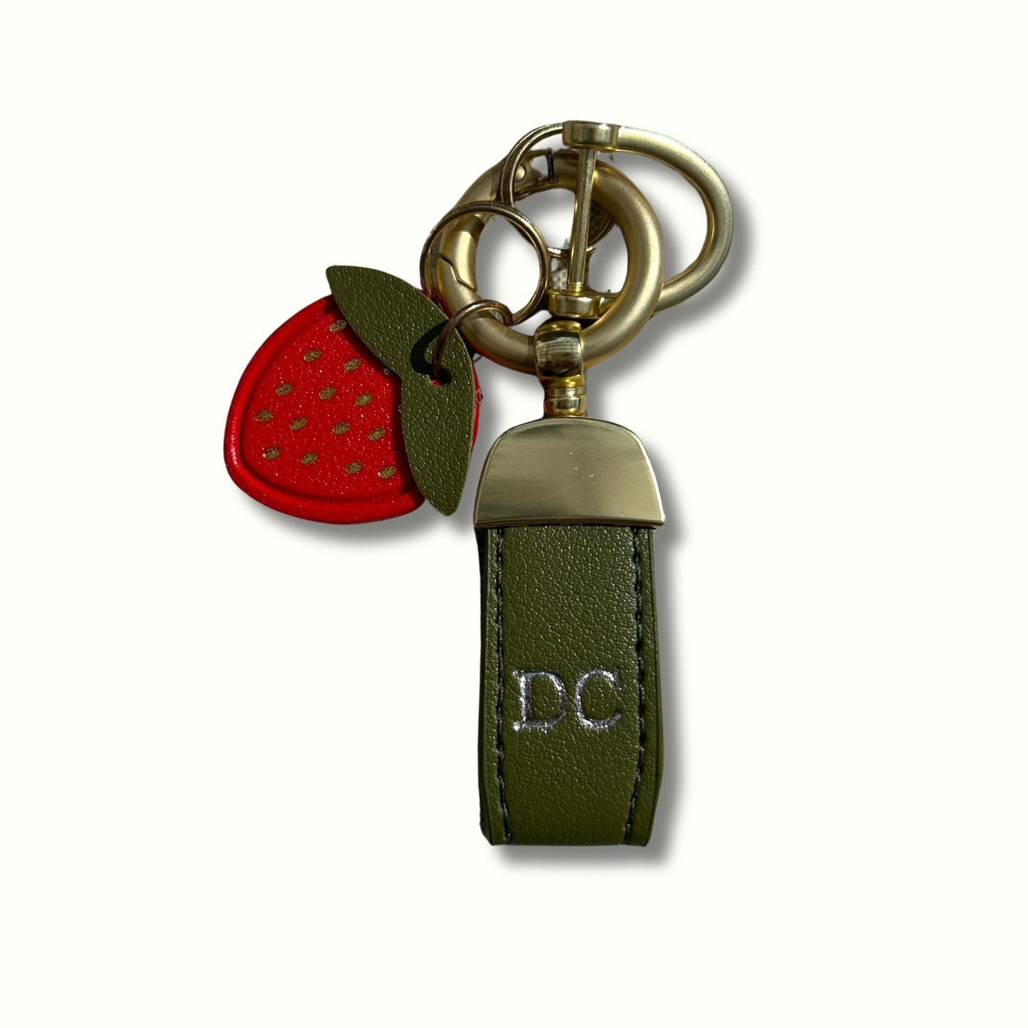 Personalised Fruit Charm Keychain