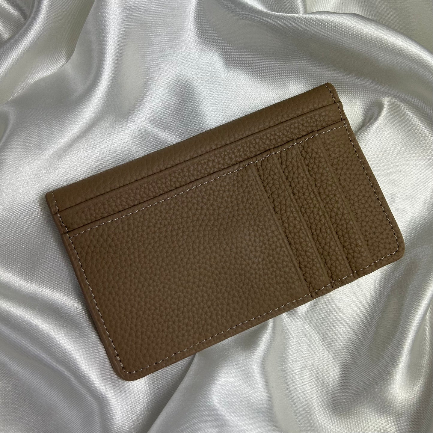 Personalised Leather Flap Cardholder