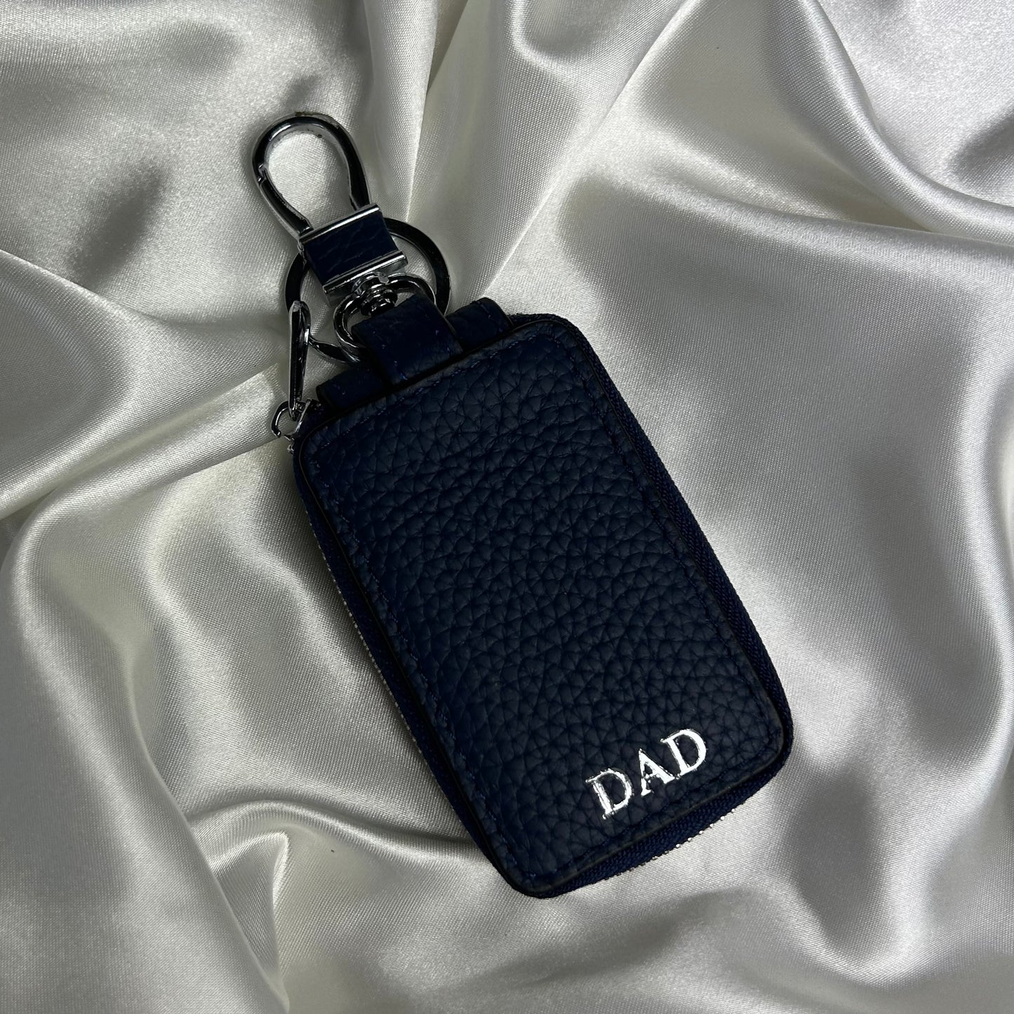 Personalised Leather Key Case Keychain