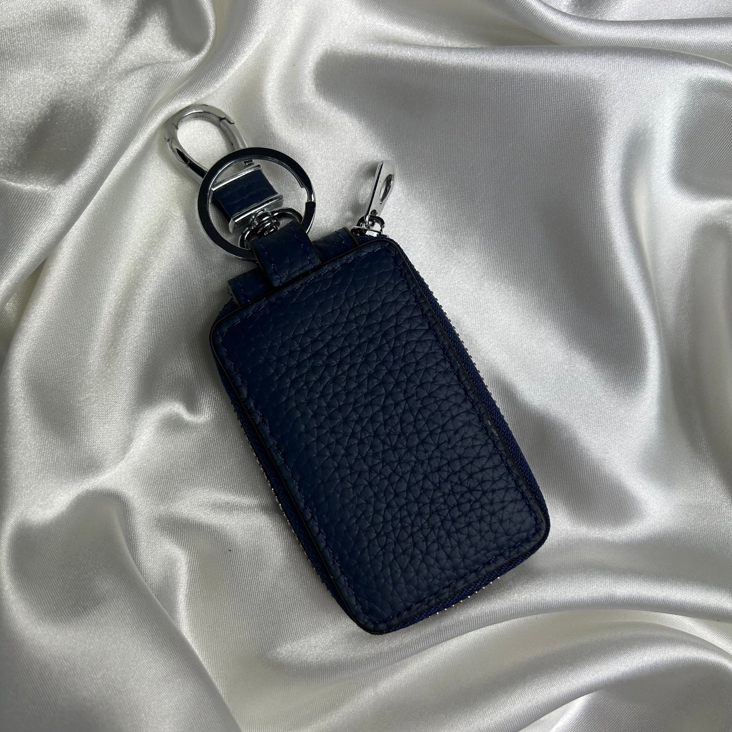 Personalised Leather Key Case Keychain