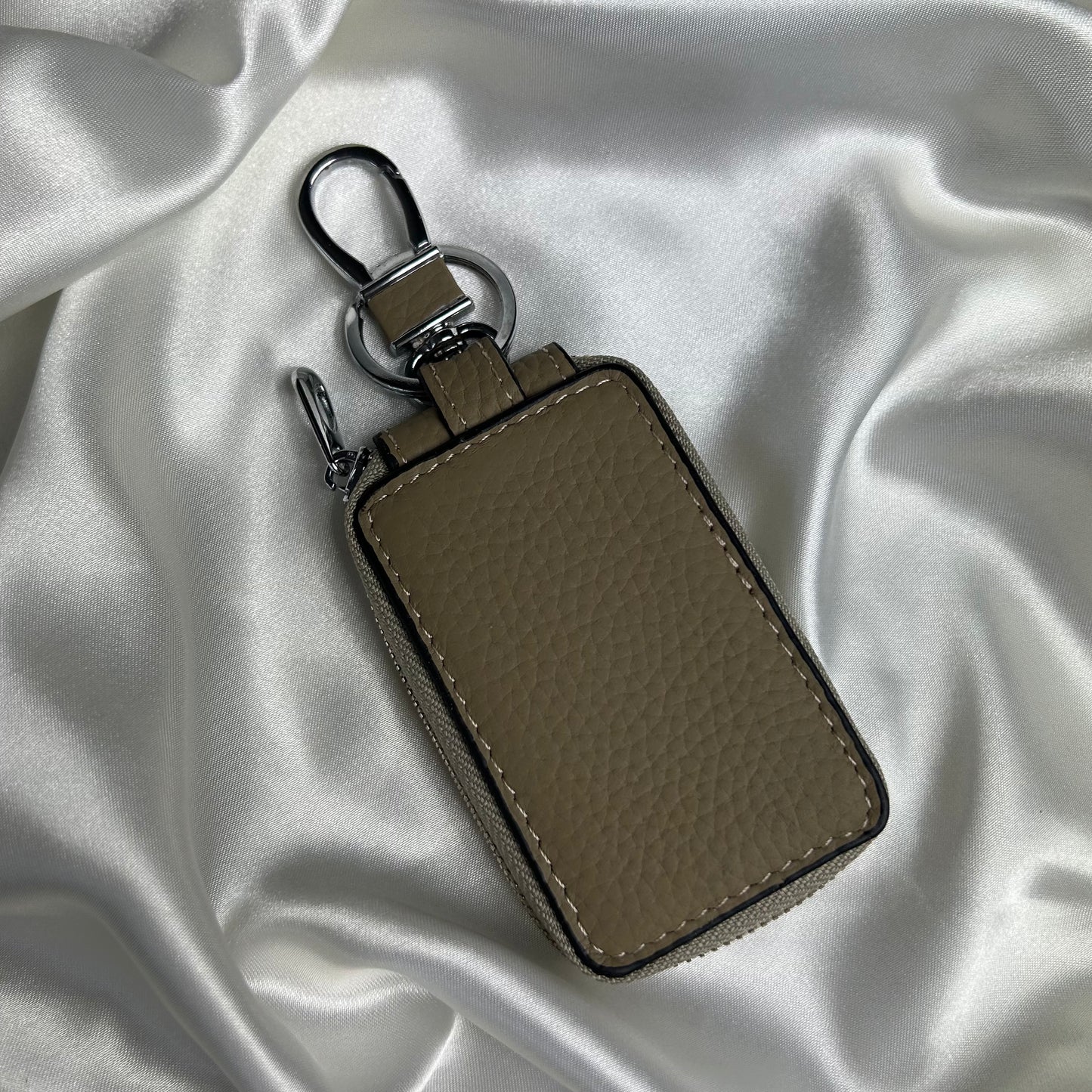 Personalised Leather Key Case Keychain