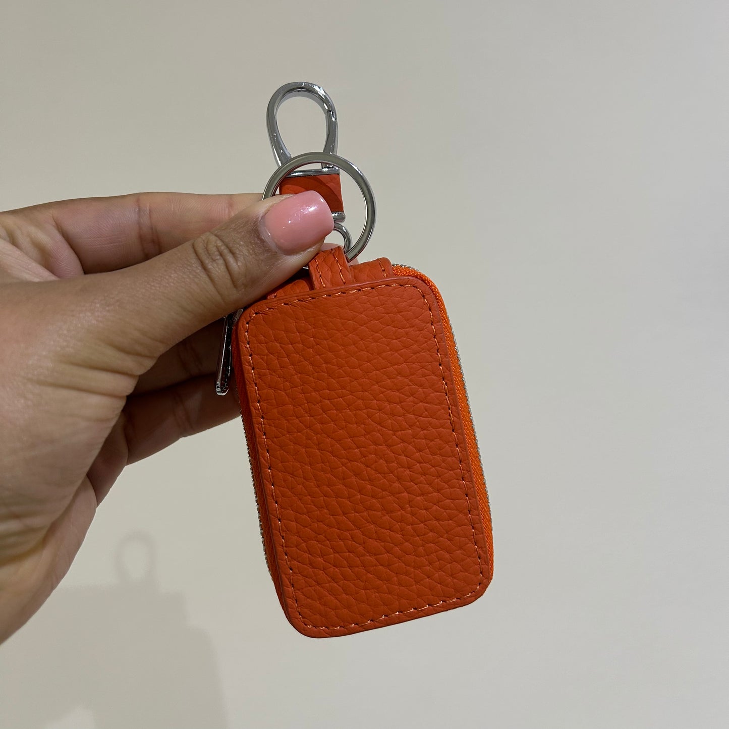 Personalised Leather Key Case Keychain