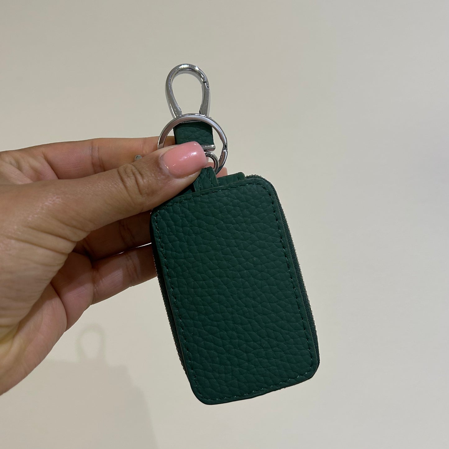 Personalised Leather Key Case Keychain