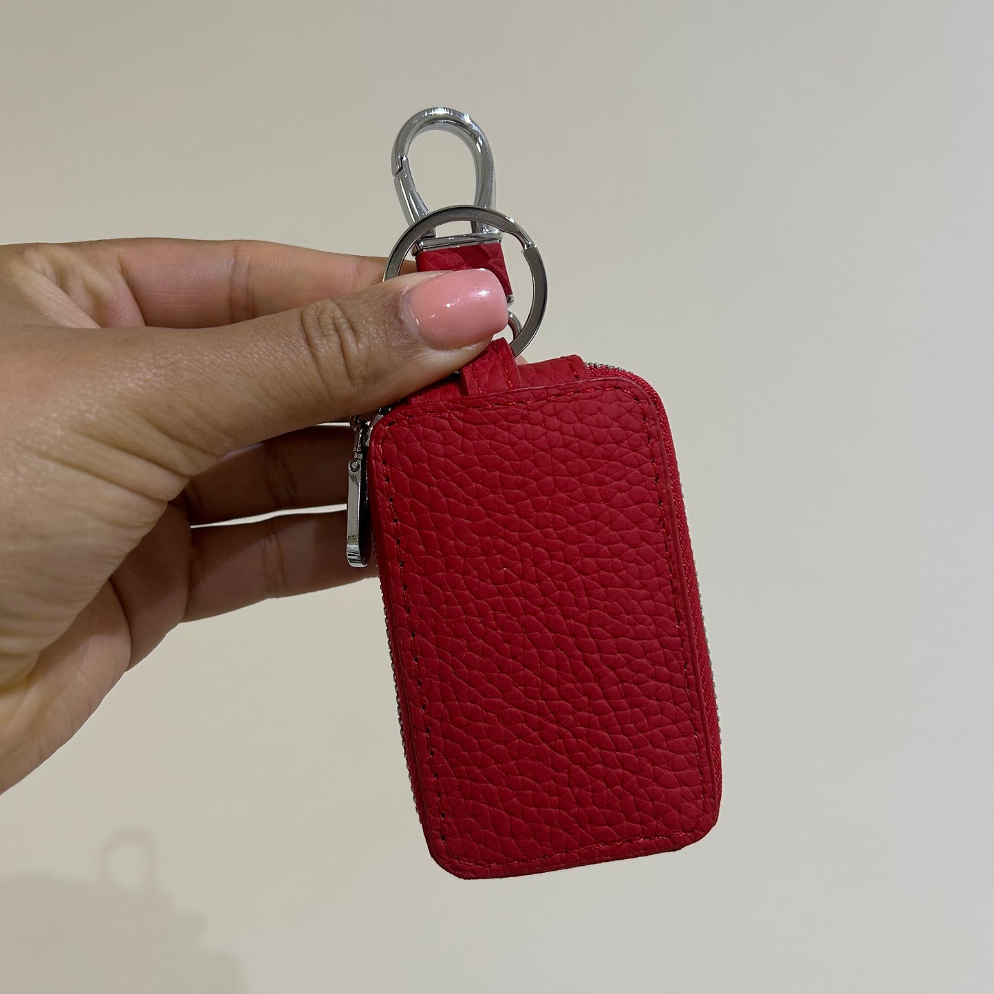 Personalised Leather Key Case Keychain
