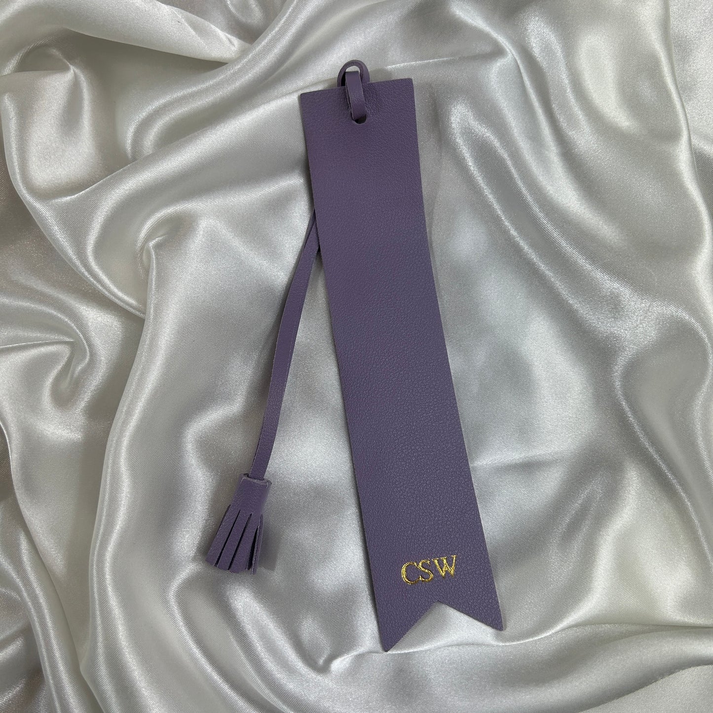 Tassel Bookmark - Purple/ Gold - CSW
