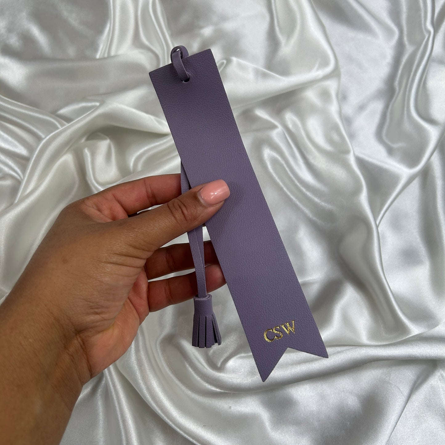 Tassel Bookmark - Purple/ Gold - CSW