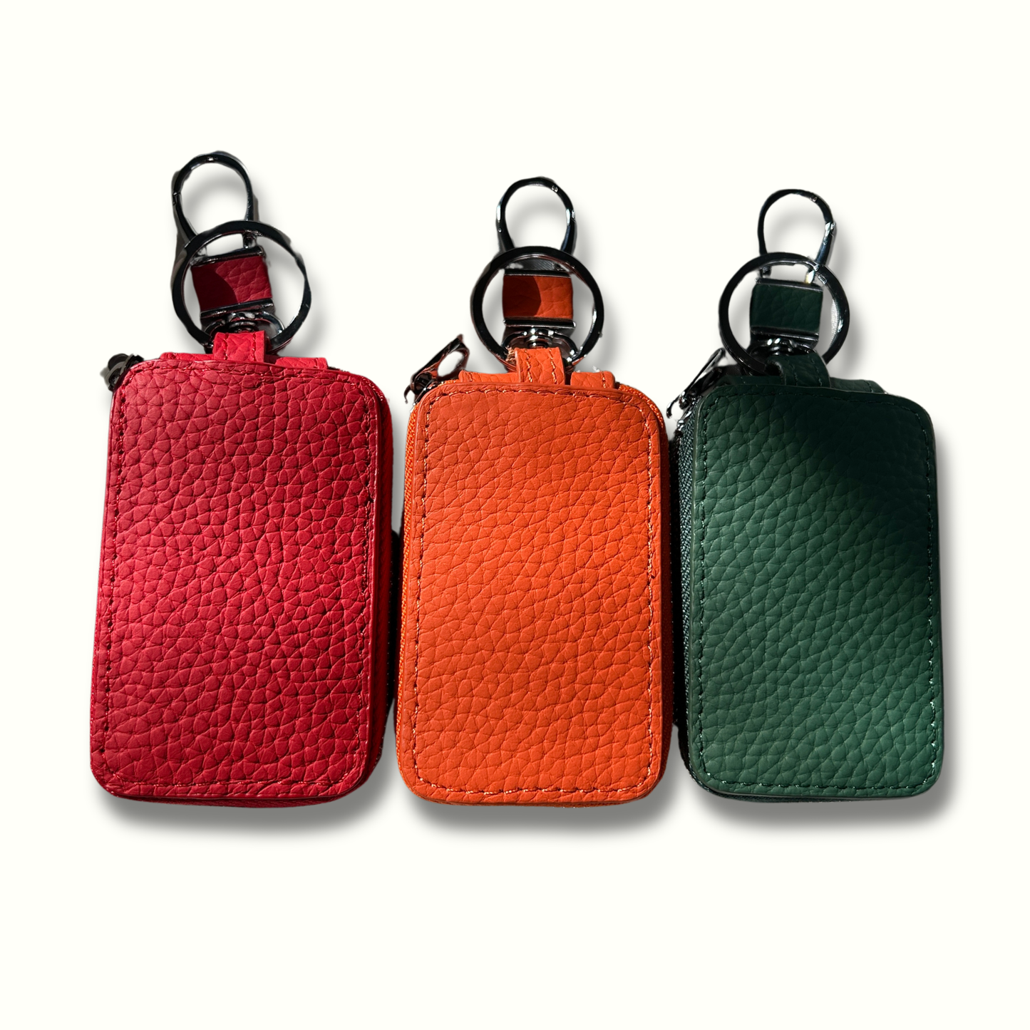 Personalised Leather Key Case Keychain