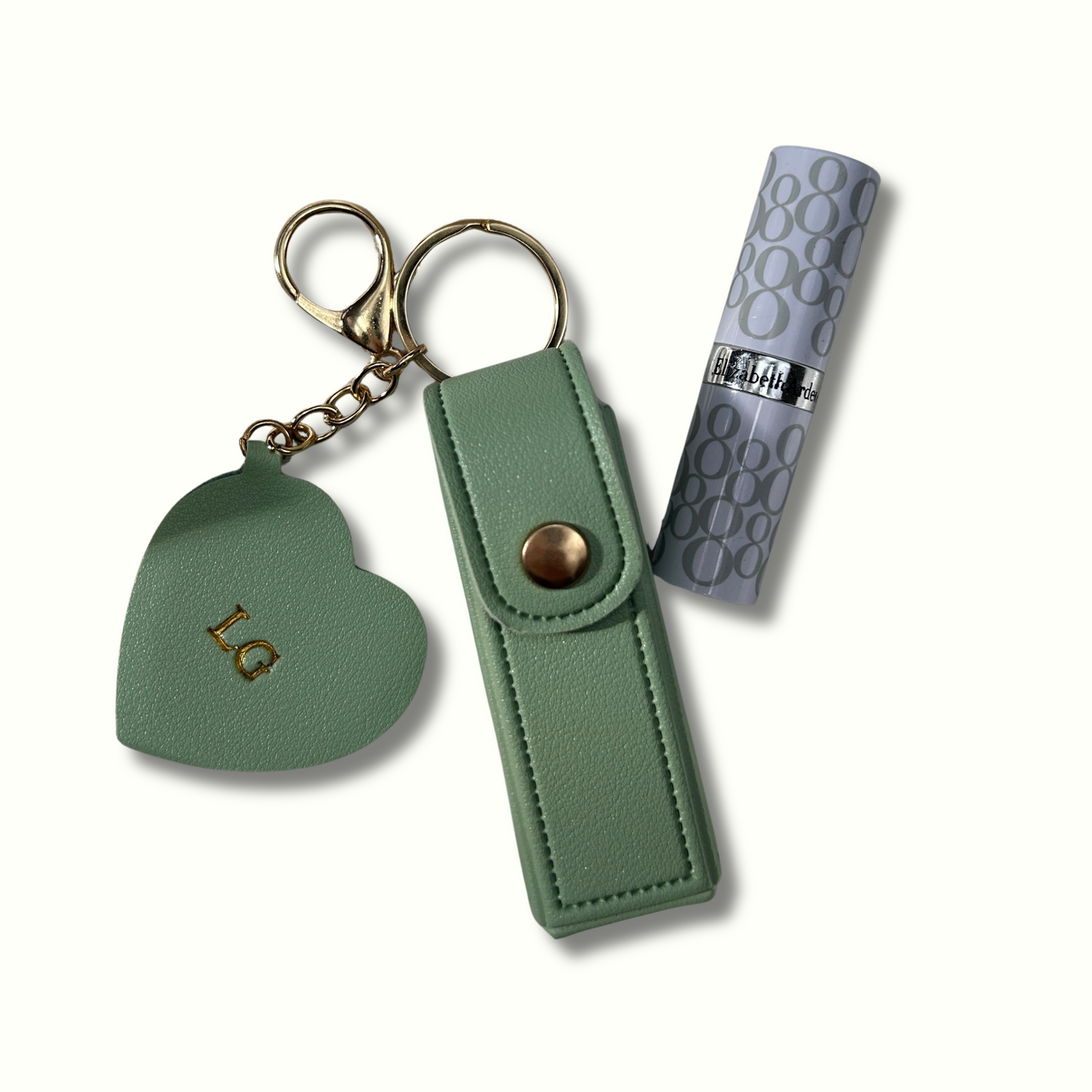 Personalised Vegan Leather Lipstick Case
