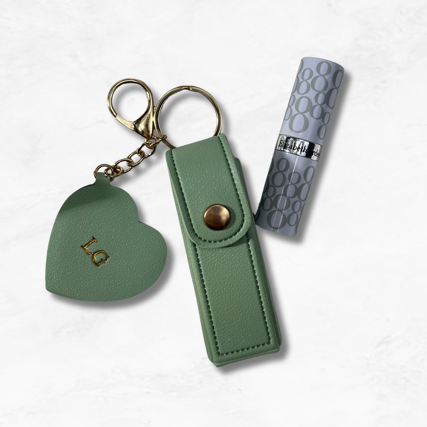 Personalised Vegan Leather Lipstick Case