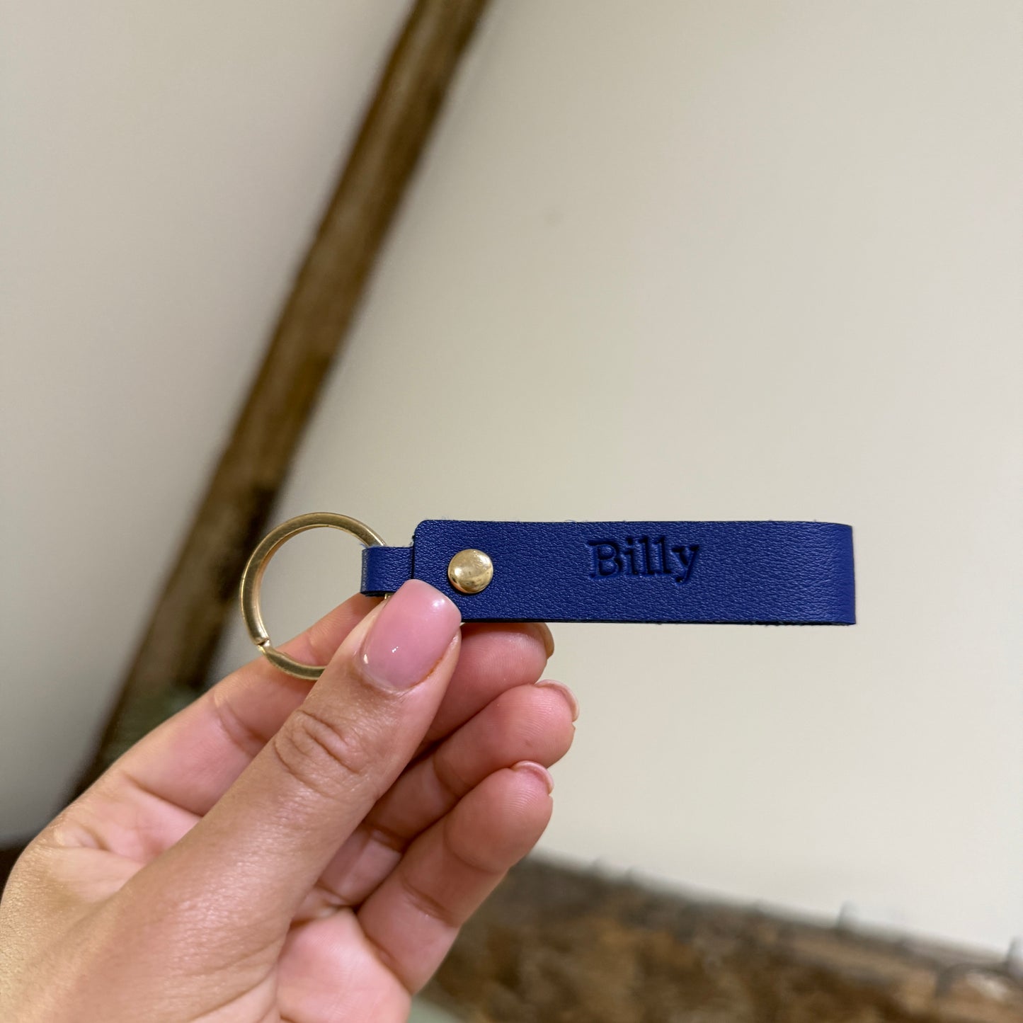 Loop Keychain - Dark Blue/ Blind - Billy
