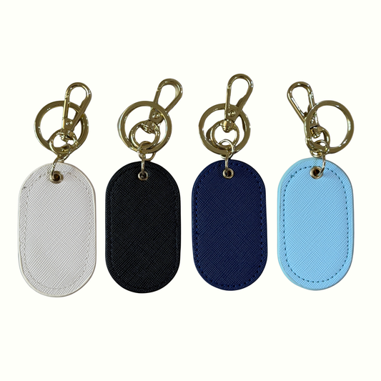 Personalised Oval Keyring
