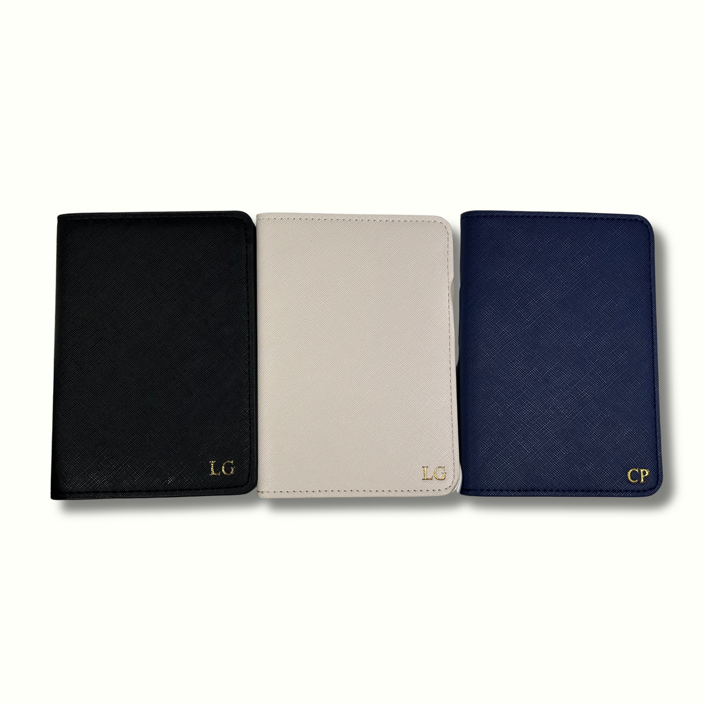 Personalised Vegan Leather Passport Cover