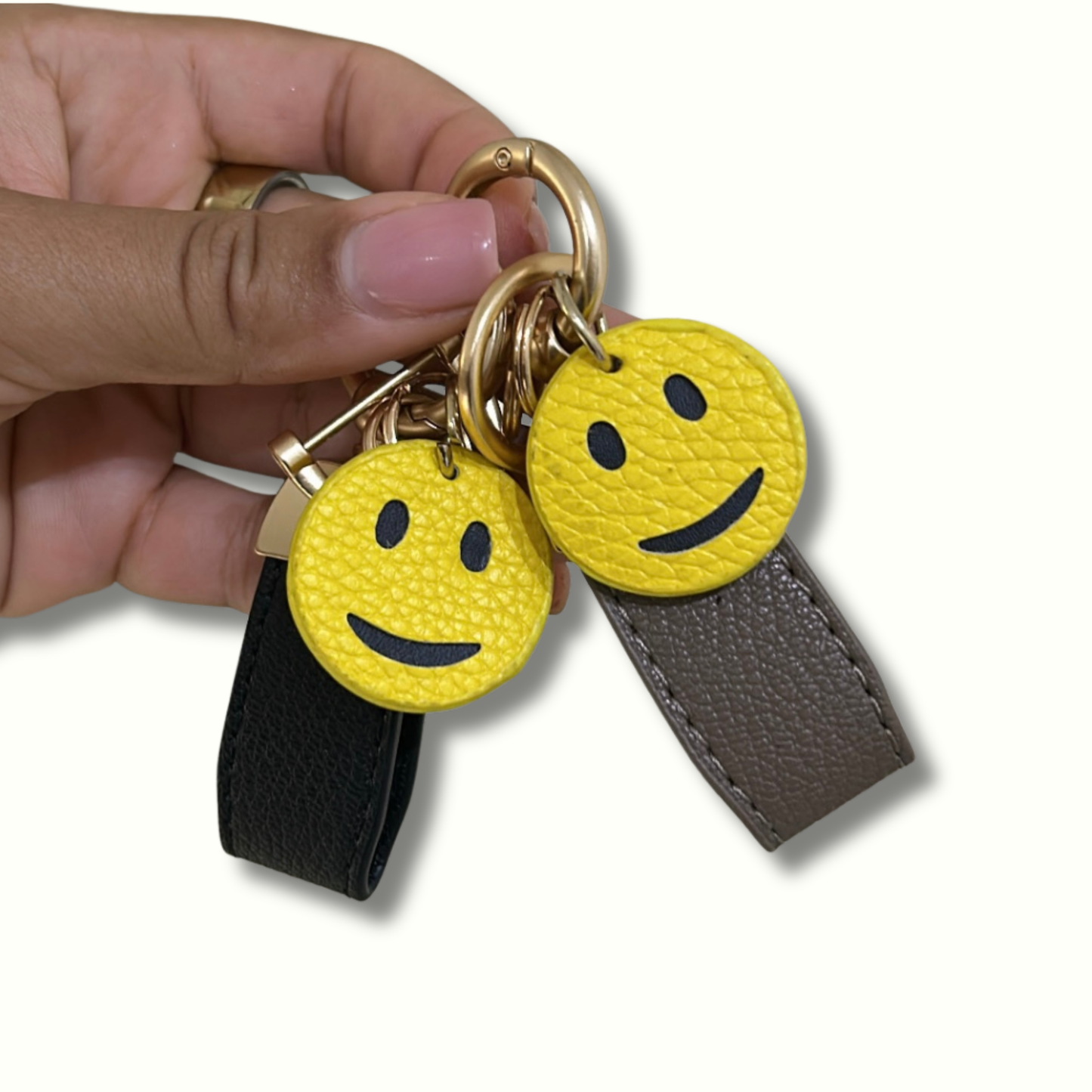 Personalised Smile Charm Keychain