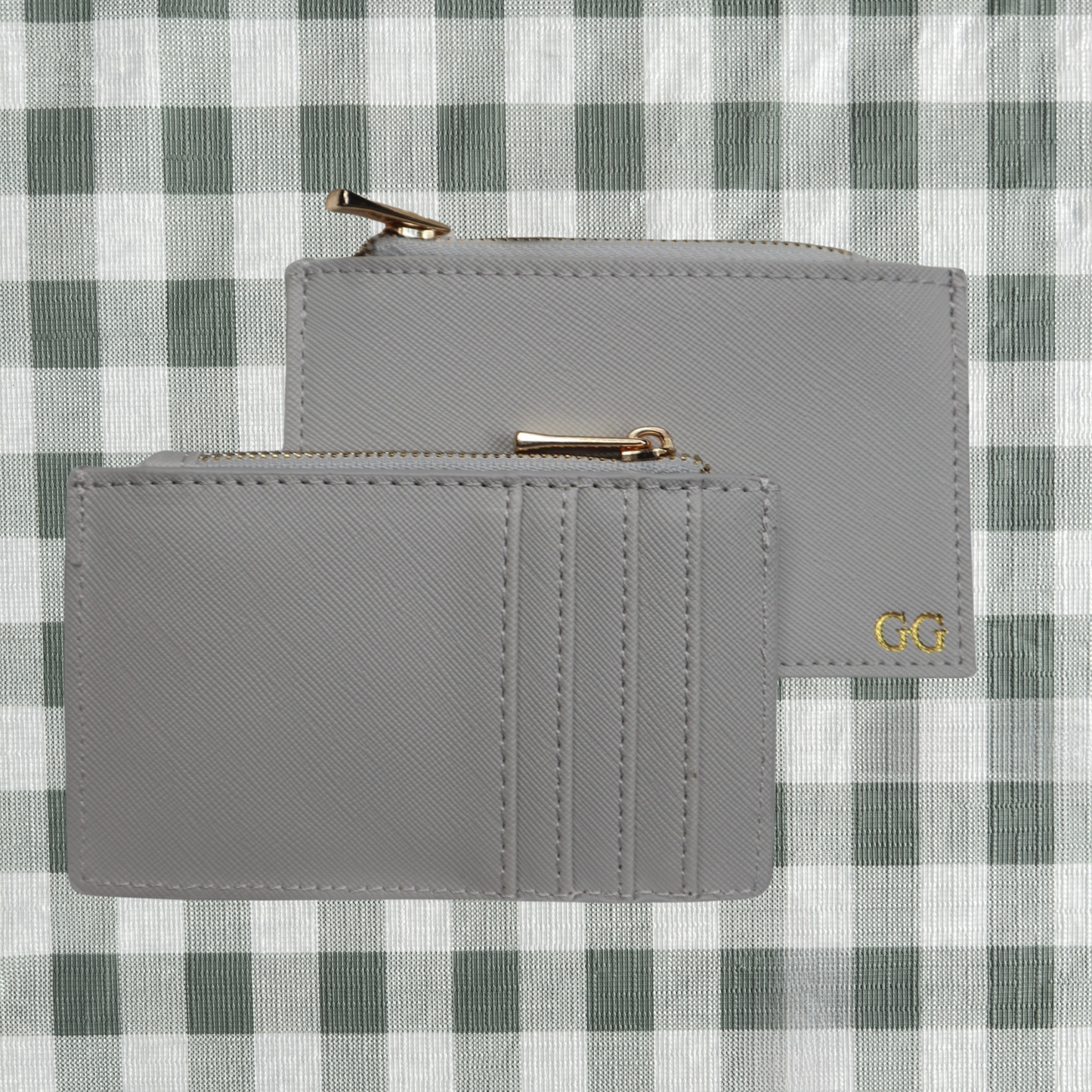 Personalised Vegan Leather Zip Cardholder