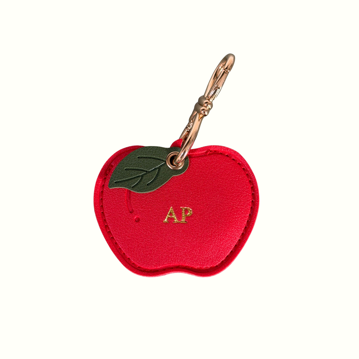 Personalised Apple Bag Charm - AirTag Holder