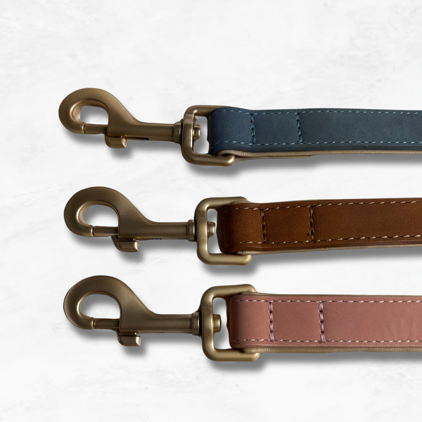 Personalised Vegan Suede Leather Dog Collar & Lead Set