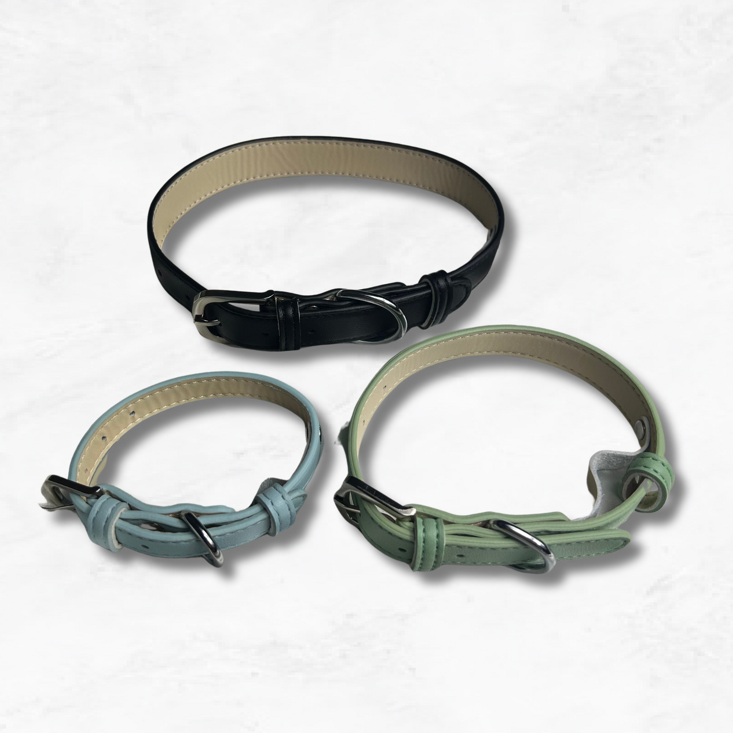 Personalised Vegan Leather Pet Collar