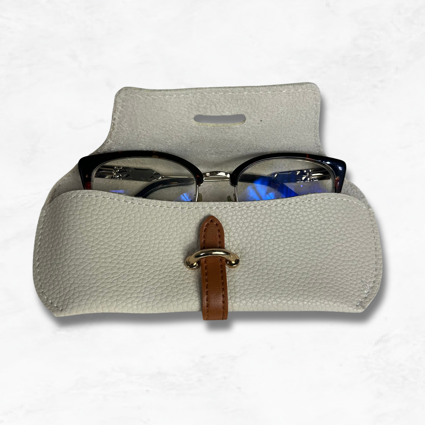 Personalised Vegan Leather Glasses Case