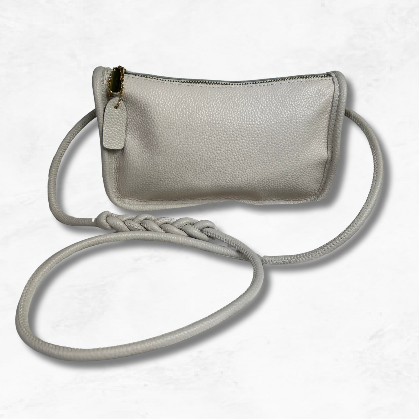 Personalised Leather Crossbody Bag