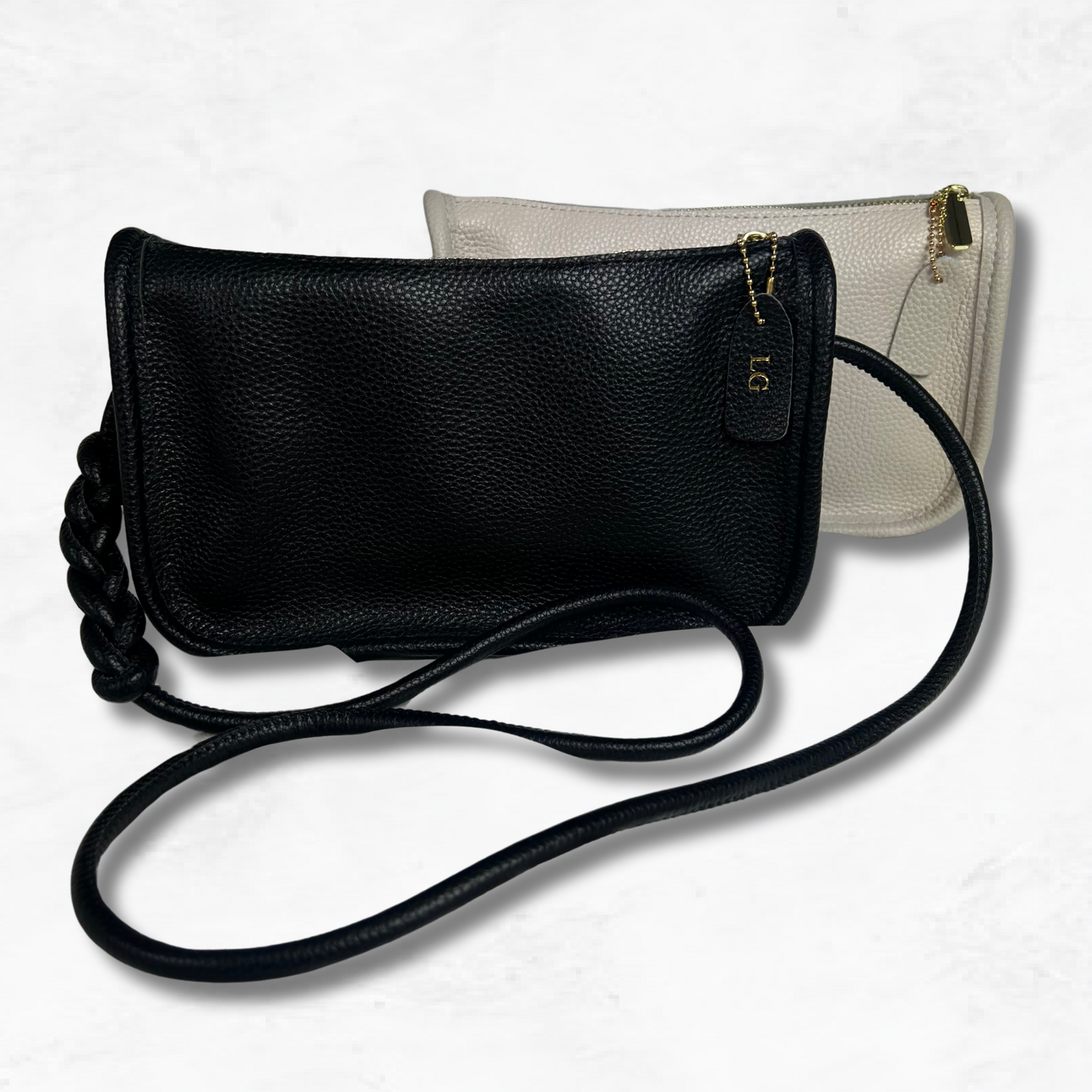 Personalised Leather Crossbody Bag