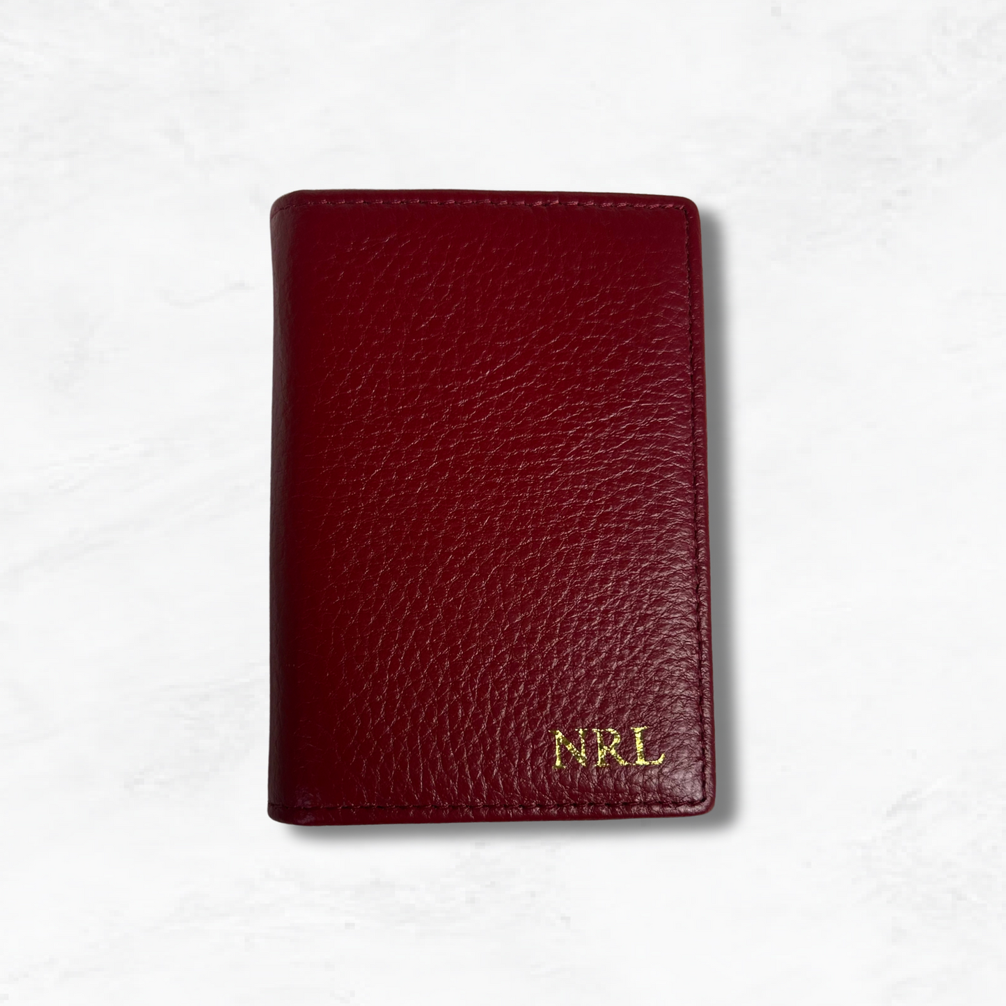 Personalised Leather Cardholder Wallet