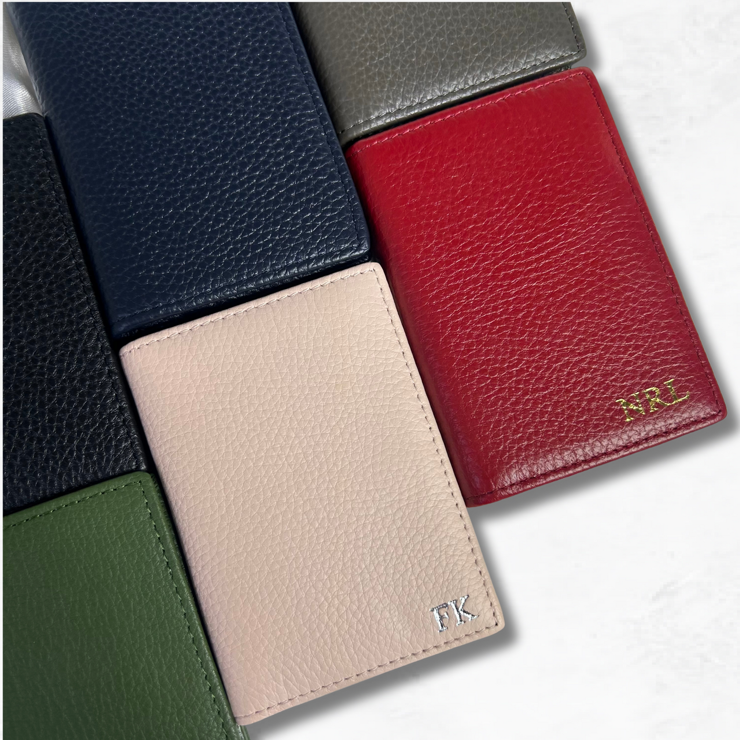 Personalised Leather Cardholder Wallet