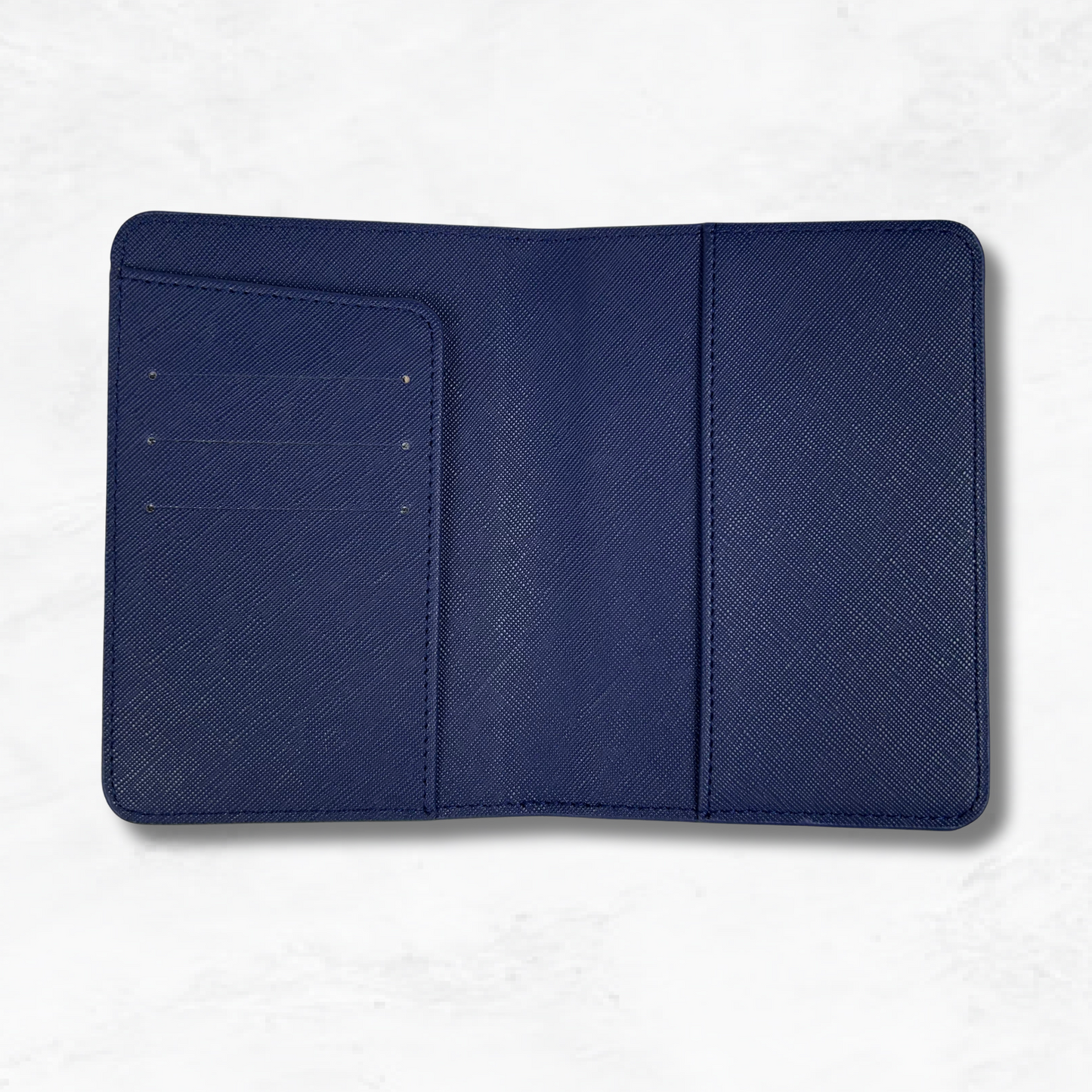 Personalised Vegan Leather Passport Cover