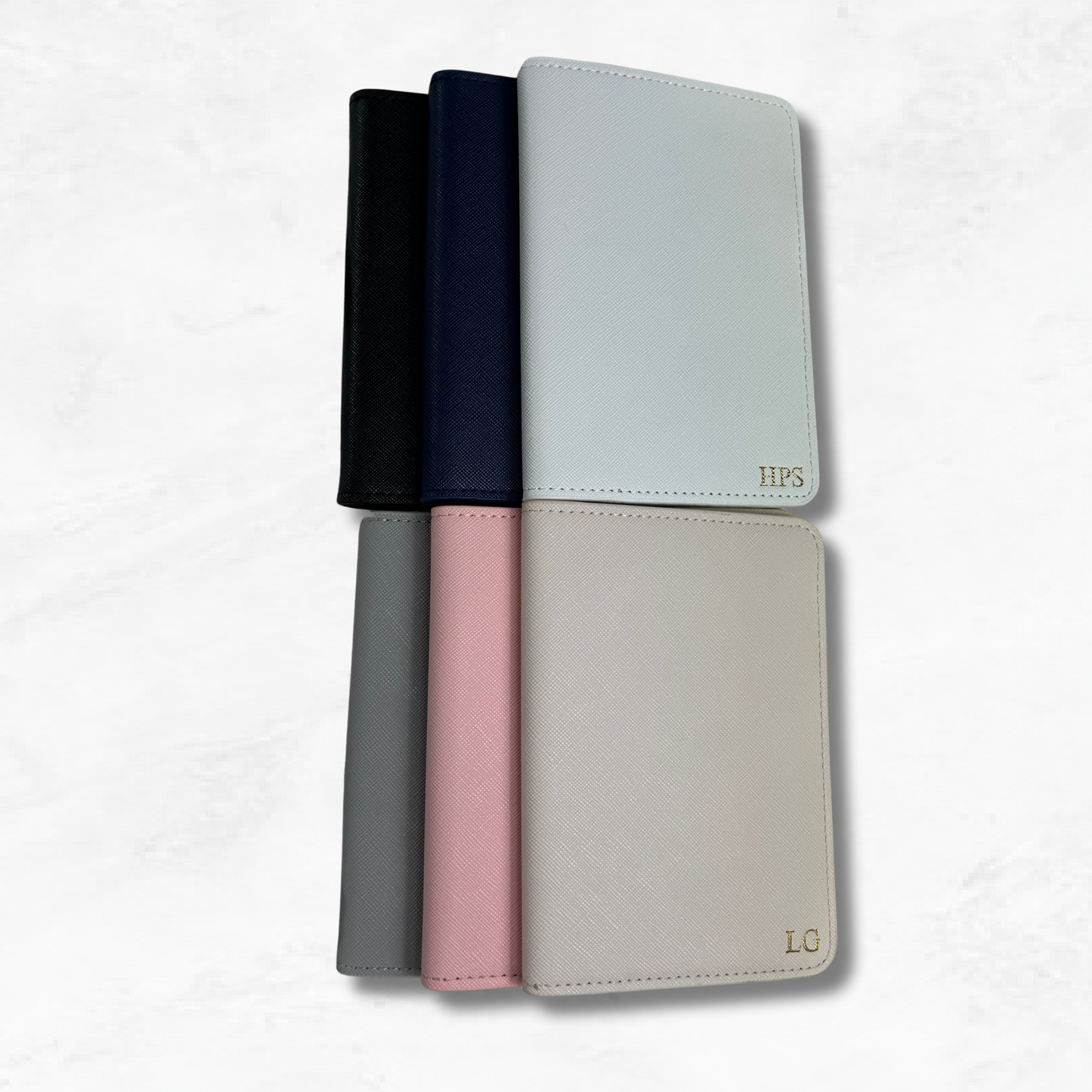 Personalised Vegan Leather Passport Cover