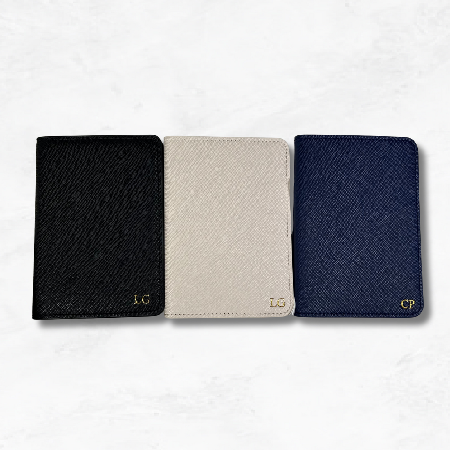 Personalised Vegan Leather Passport Cover