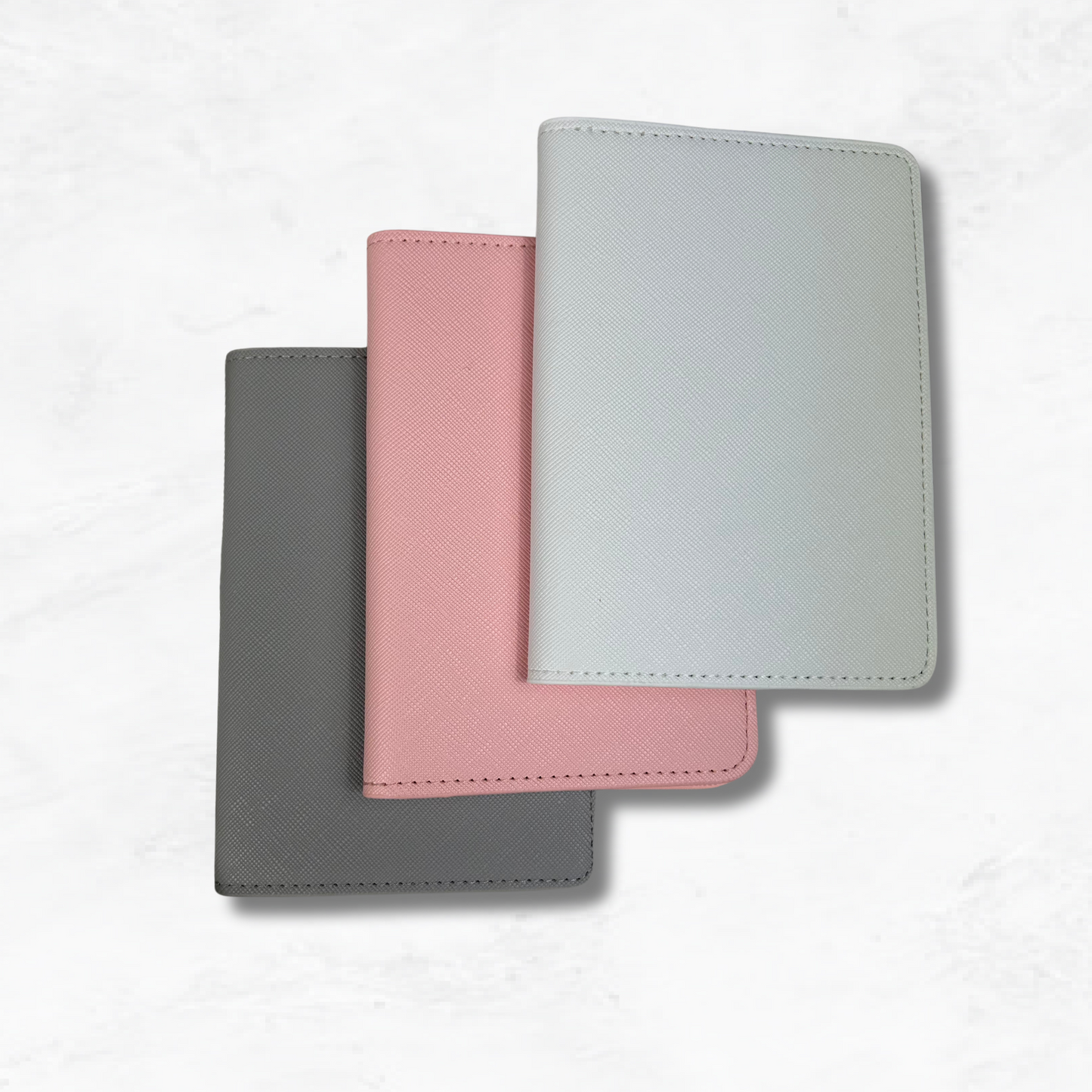 Personalised Vegan Leather Passport Cover