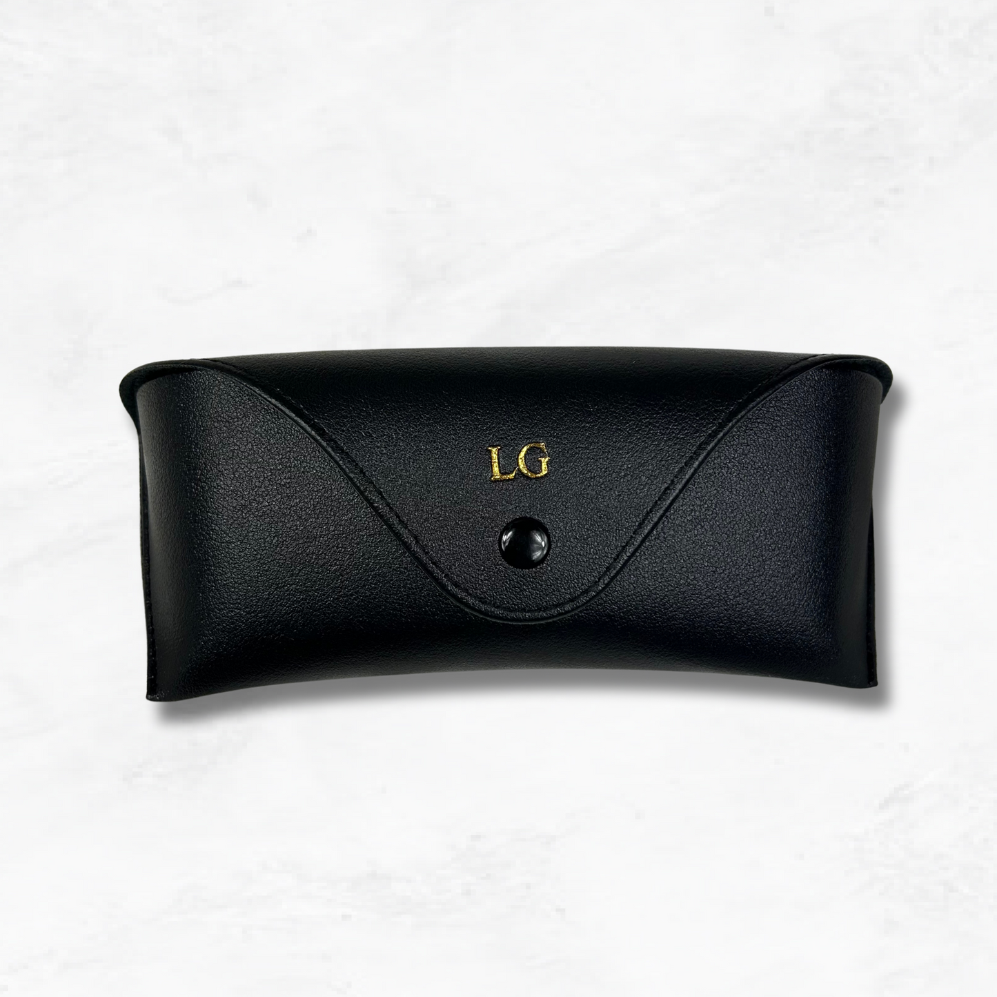 Personalised Vegan Leather Sunglasses Case