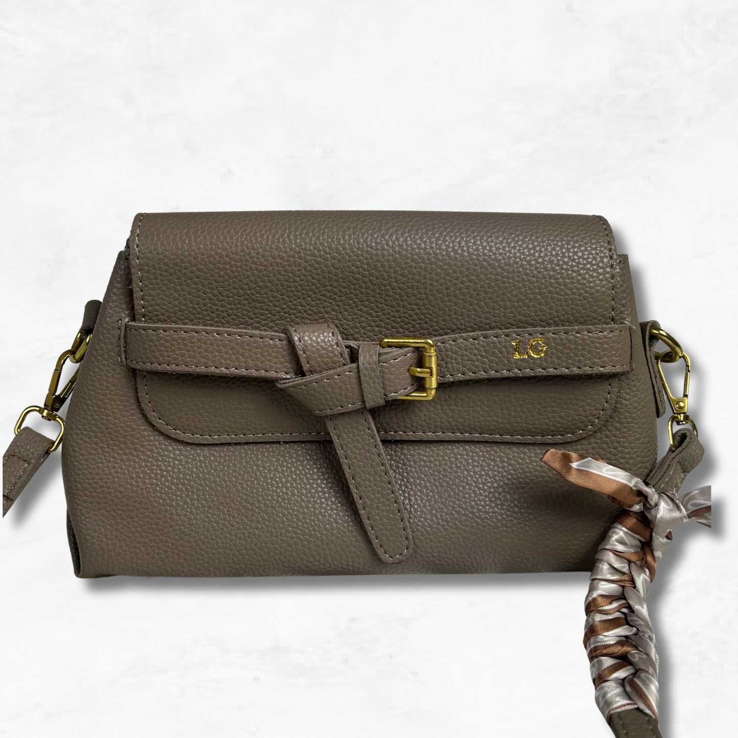 Personalised Vegan Leather Crossbody Bag
