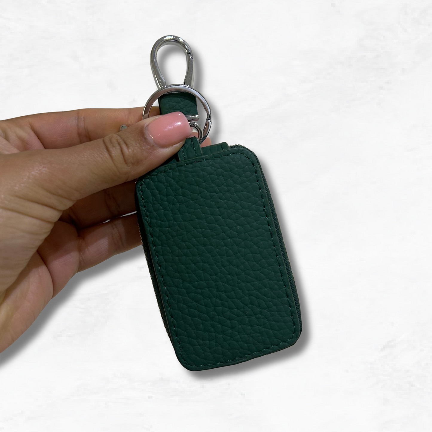 Personalised Leather Key Case Keychain