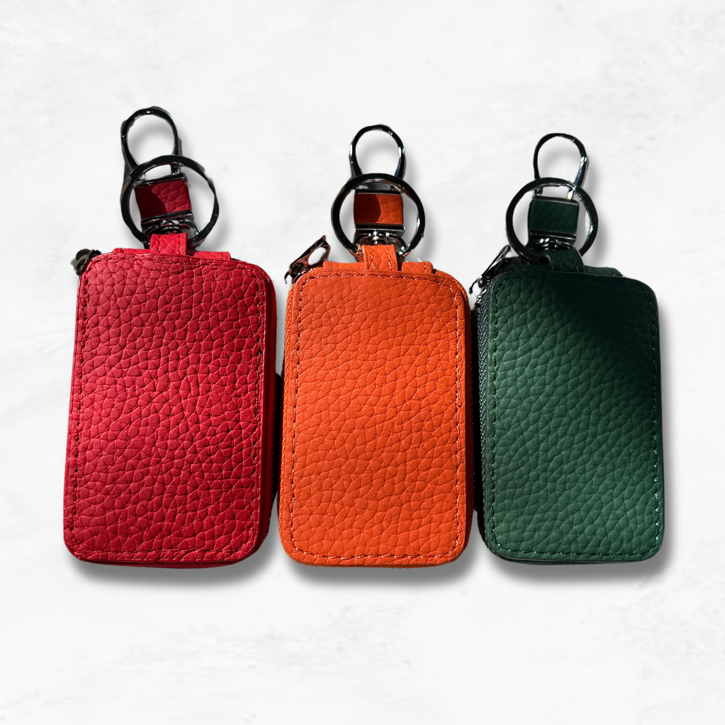 Personalised Leather Key Case Keychain