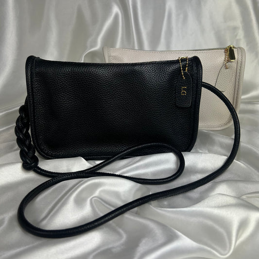 Personalised Leather Crossbody Bag