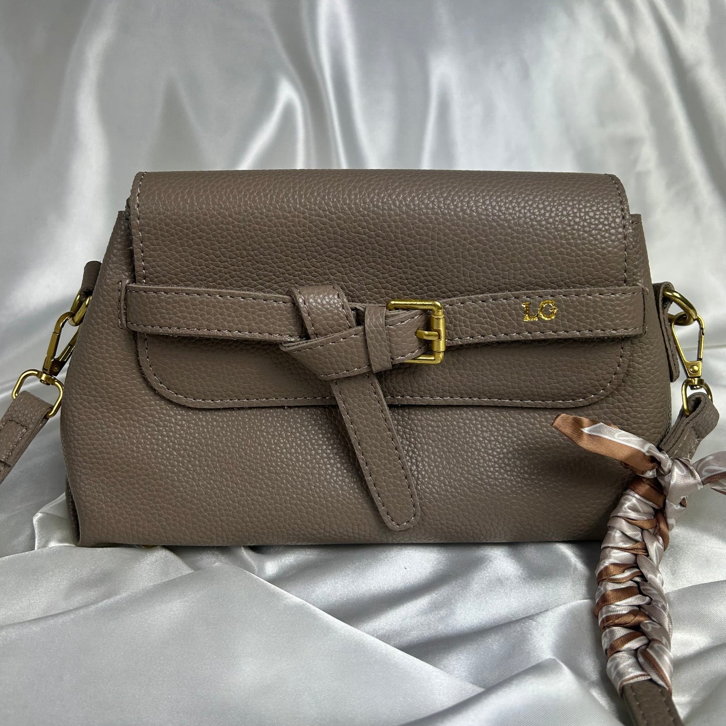 Personalised Vegan Leather Crossbody Bag