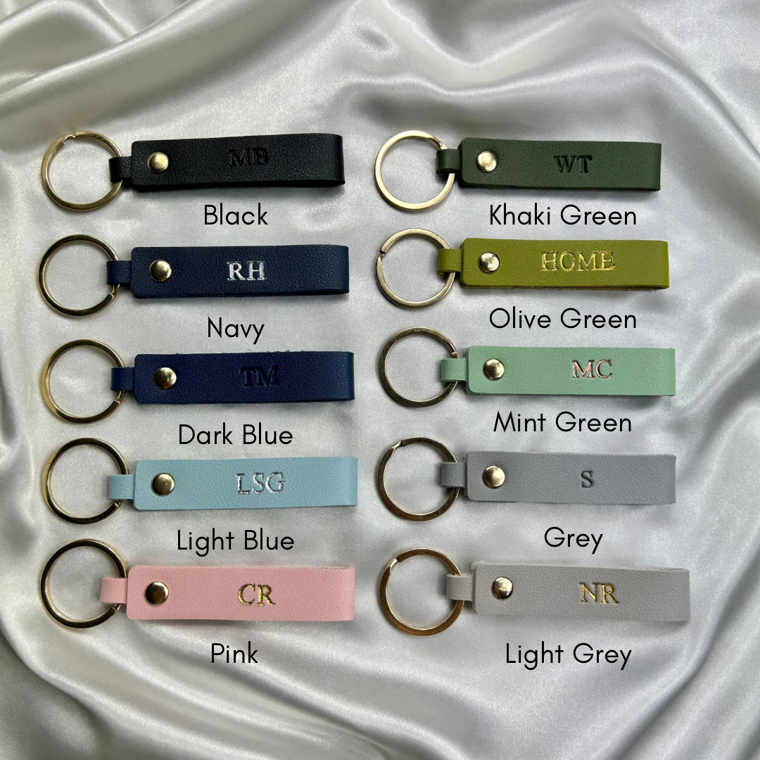 Personalised Loop Keychain