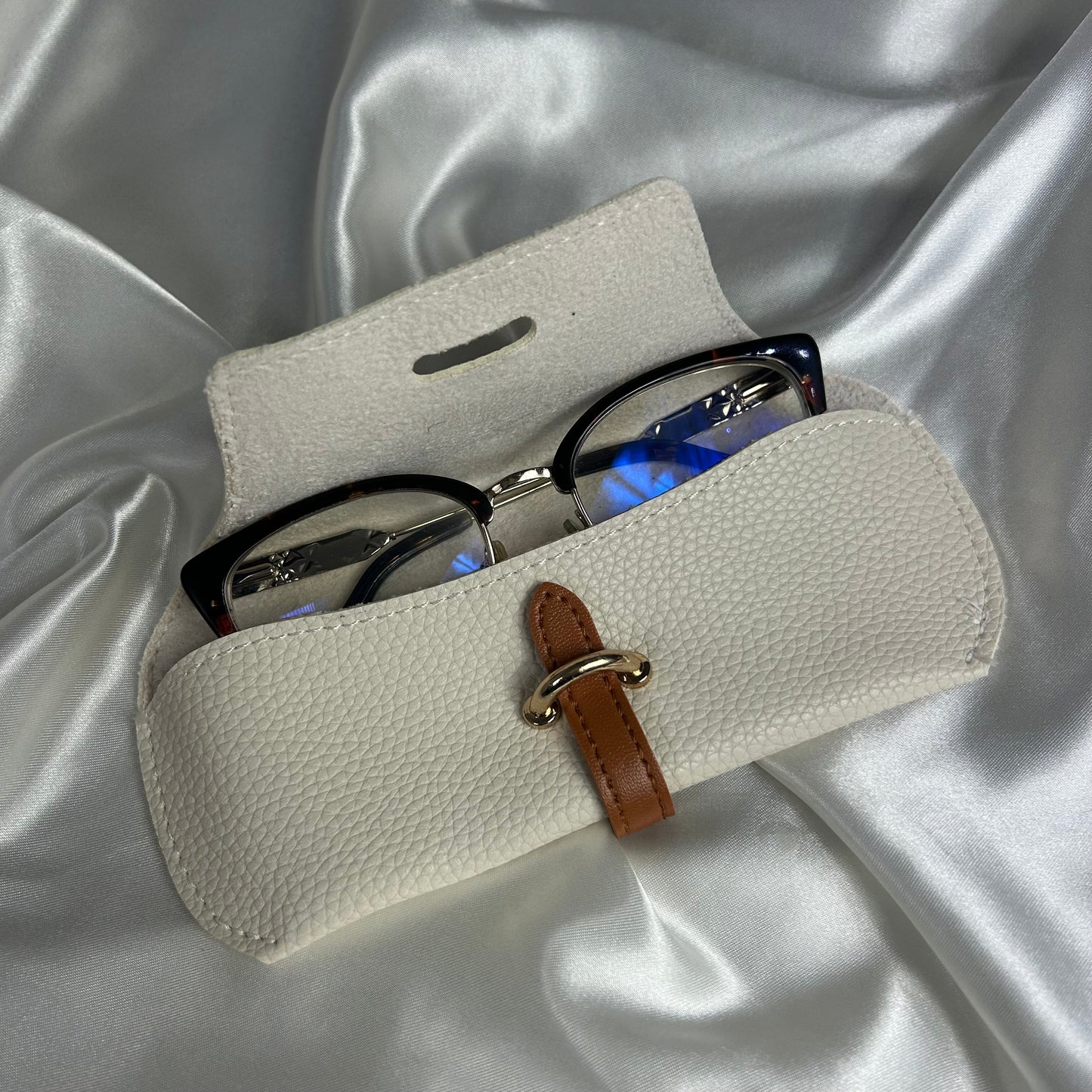 Personalised Vegan Leather Glasses Case