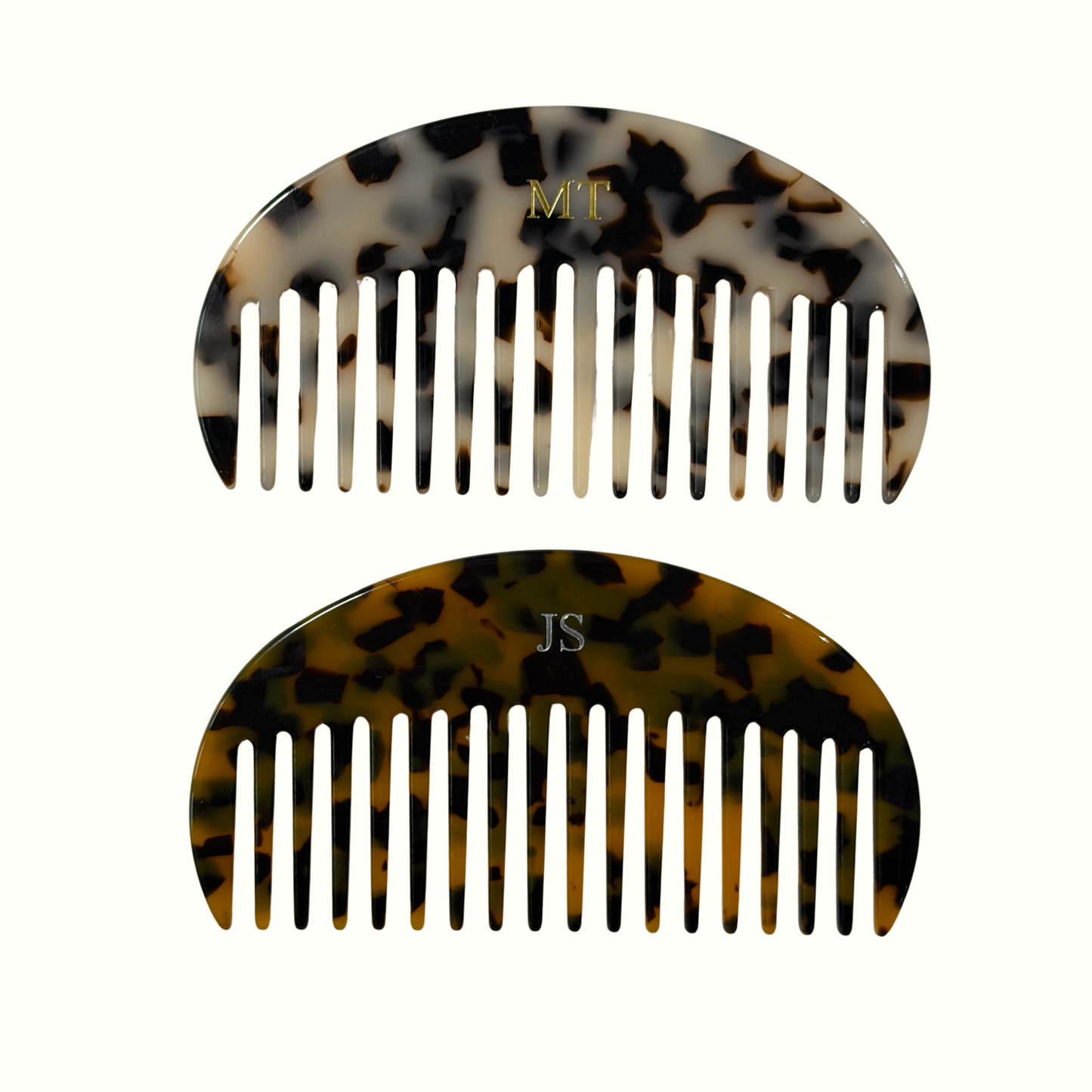 Personalised Rounded Comb