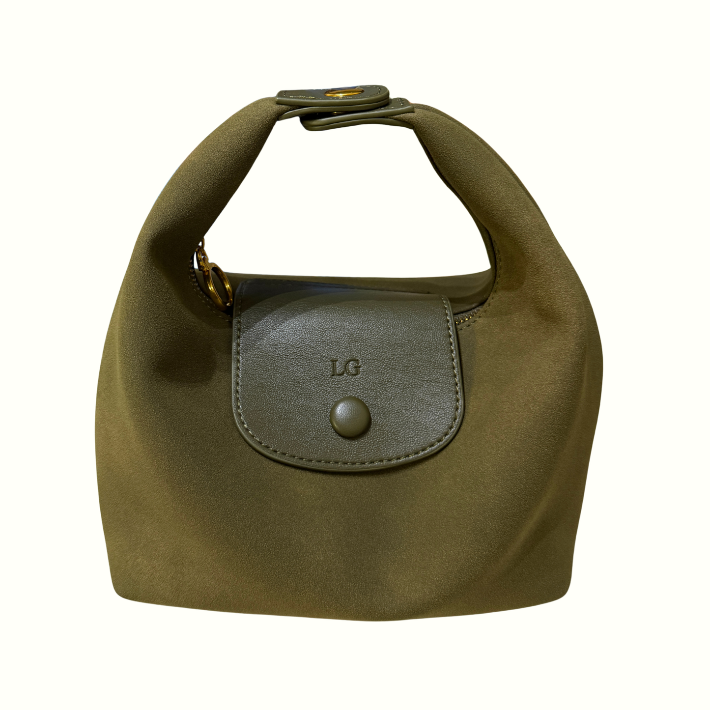 Personalised Faux Suede Bag