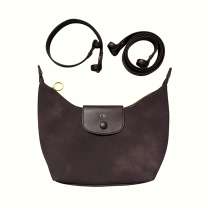 Personalised Faux Suede Bag