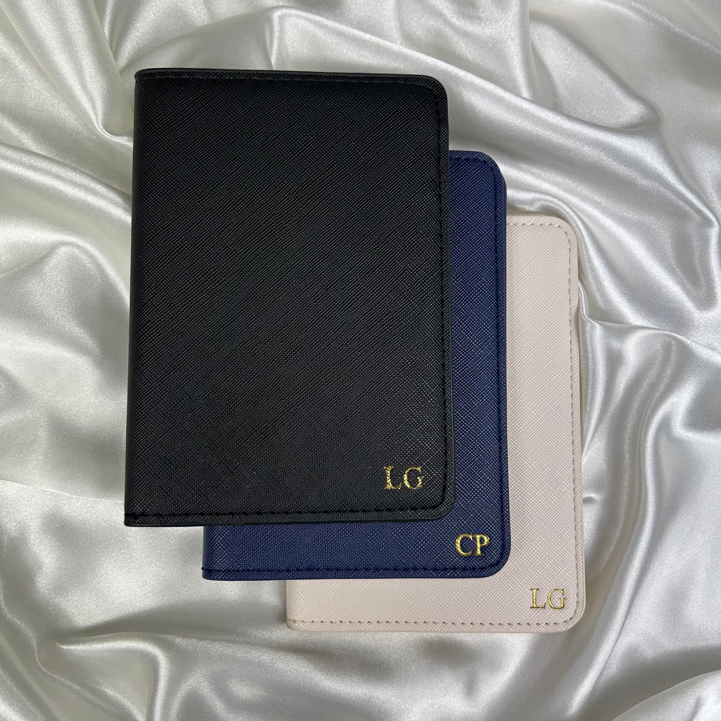 Personalised Vegan Leather Passport Cover