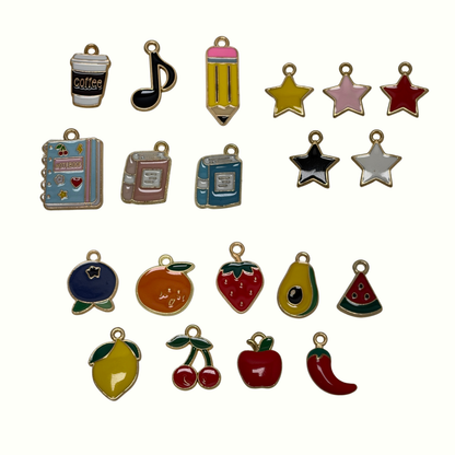 Personalised Charm Builder Keyring