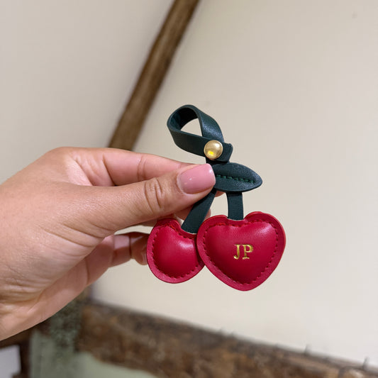 Cherry Bag Charm - Gold - JP